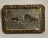 NEBRASKA FISH/GAME COMMISSION - PERMIT BADGE
