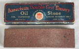AMERICAN DOUBLE GRIT EMERY OIL STONE