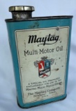 MAYTAG MOTOR OIL - ADVERTISING TIN