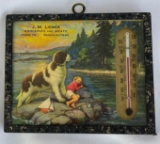 J.M. LIEWER - GROCERIES & MEATS - RANDOLPH, NEBR. - THERMOMETER