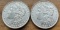 1886 & 1887 Morgan Silver Dollars - Nice Coins!