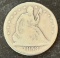 1853 United States Seated Liberty Half Dollar - With Arrows & Rays