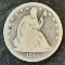 1861 United States Seated Liberty Half Dollar