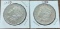 (2) 1889 Morgan Silver Dollars
