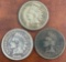(3) Early Indian Head Cents --- 1862, 1863, & 1867