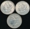 (3) Morgan Silver Dollars ---1887-O, 1889-S, and 1890
