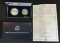 1991-1995 WWII 50th Anniversary Commemorative Coins - With COA