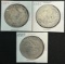 (3) Morgan Silver Dollars --- 1880, 1882, and 1884