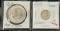 (2) Mexican Silver Coins -- 1909 10 Centavos & 1964 Un Peso