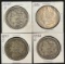 (4) Morgan Silver Dollars --- 1880-O, 1886, 1892-O, and 1897-S