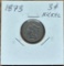 1873 United States Three Cent Nickel