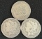 (3) Morgan Silver Dollars --- 1879, 1882-O, & 1900-O
