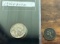 1869 Three Cent Nickel & 1916-D Buffalo Nickel