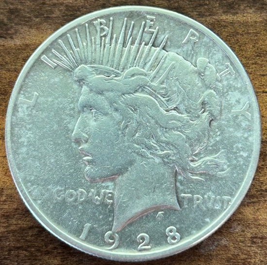 1928-S Silver Dollar - Better Date