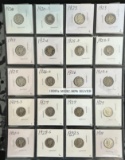 (20) Silver Mercury Dimes - From the 1920's