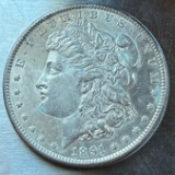 1891-S Morgan Silver Dollar - Uncirculated Condition