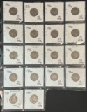 (18) US Buffalo Nickels
