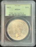 1923 Peace Silver Dollar - PCGS MS-64