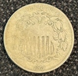 1867 United States Shield Nickel