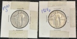 1928-D & 1930-S Standing Liberty Quarters