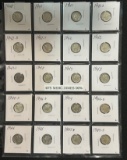 (20) Mercury Silver Dimes - From the 1940's