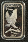 2003 Father's Day - 1 Oz Silver Bar