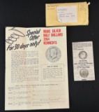 1964 P&D Kennedy Half Dollars - Tidy House Products