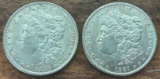 1881-S & 1896 Morgan Silver Dollars