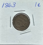1863 Indian Head Cent - Copper-Nickel