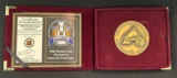 1996 Stanley Cup Champions - Colorado Avalanche - Limited Edition Bronze Coin - Highland Mint