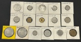 Lot of (16) Trading Tokens - All from Iowa