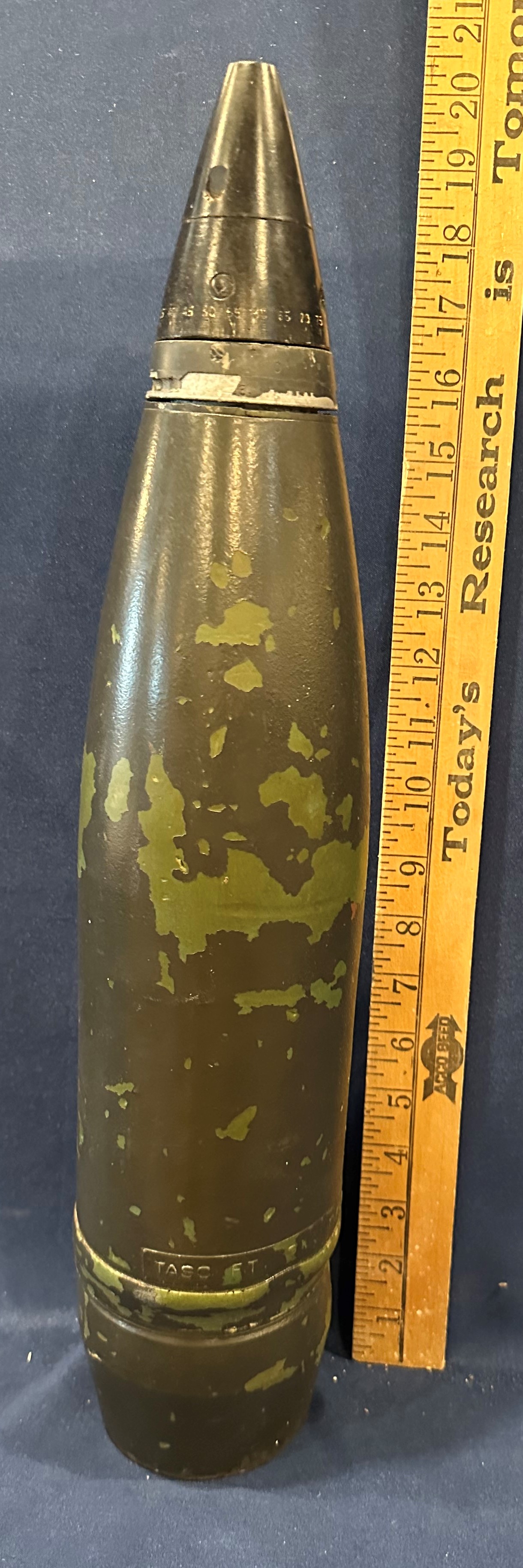 105MM TNT M1 Inert Projectile | Proxibid