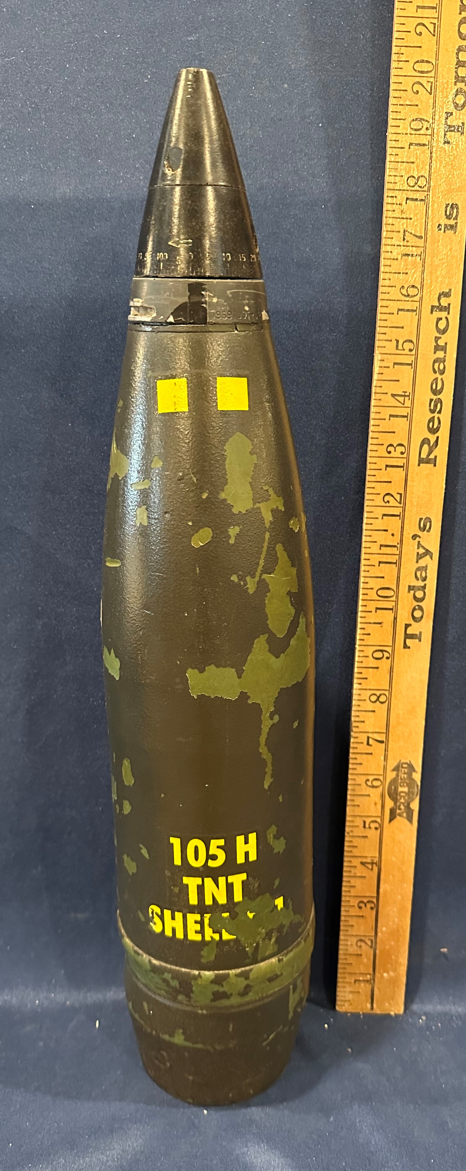 105MM TNT M1 Inert Projectile | Proxibid