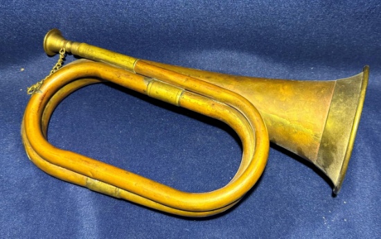 Vintage Copper Brass Bugle