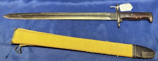 WWI U.S. RIA 1907 Rifle Bayonet