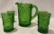 SMALL CHILDS SIZE PITCHER AND GLASS SET