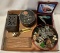 MIXED LOT - JAWS KNIFE - CAST MATCH SAFE - DRAWER PULLS & MORE