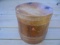 OLD PINE BUCKET WITH HINGED LID--NEAT OLD WOOD ITEM