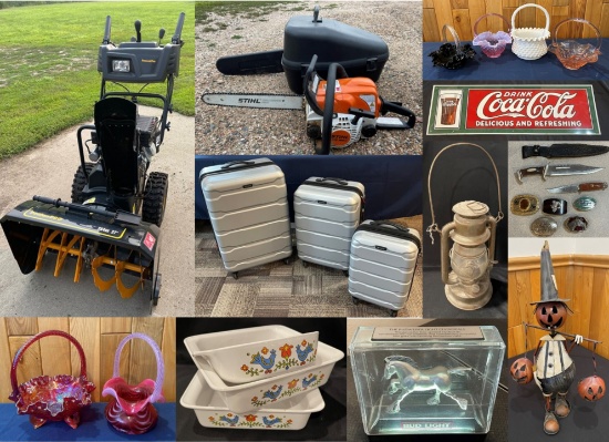 LOCAL PICK-UP COLLECTIBLES, HOUSEHOLD & TOOLS