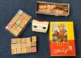 LOT OF VINTAGE GAMES - BLOCKS - PUZZLE AND MORE