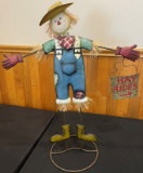 SCARECROW WITH FLOPSY HEAD ON A SPRING