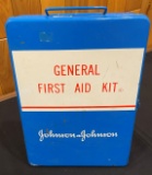 JOHNSON-JOHNSON FIRST AID KIT BOX