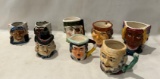 LOT OF CHARACTER/TOBY MUGS