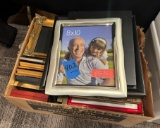 LARGE BOX OF ASST. PICTURE FRAMES