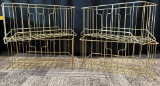 (4) Wire Baskets
