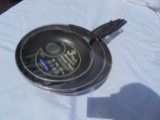 SET OF (3) NONSTICK SAUTE PANS-STILL FACTORY PACKED-MADE IN ITALY