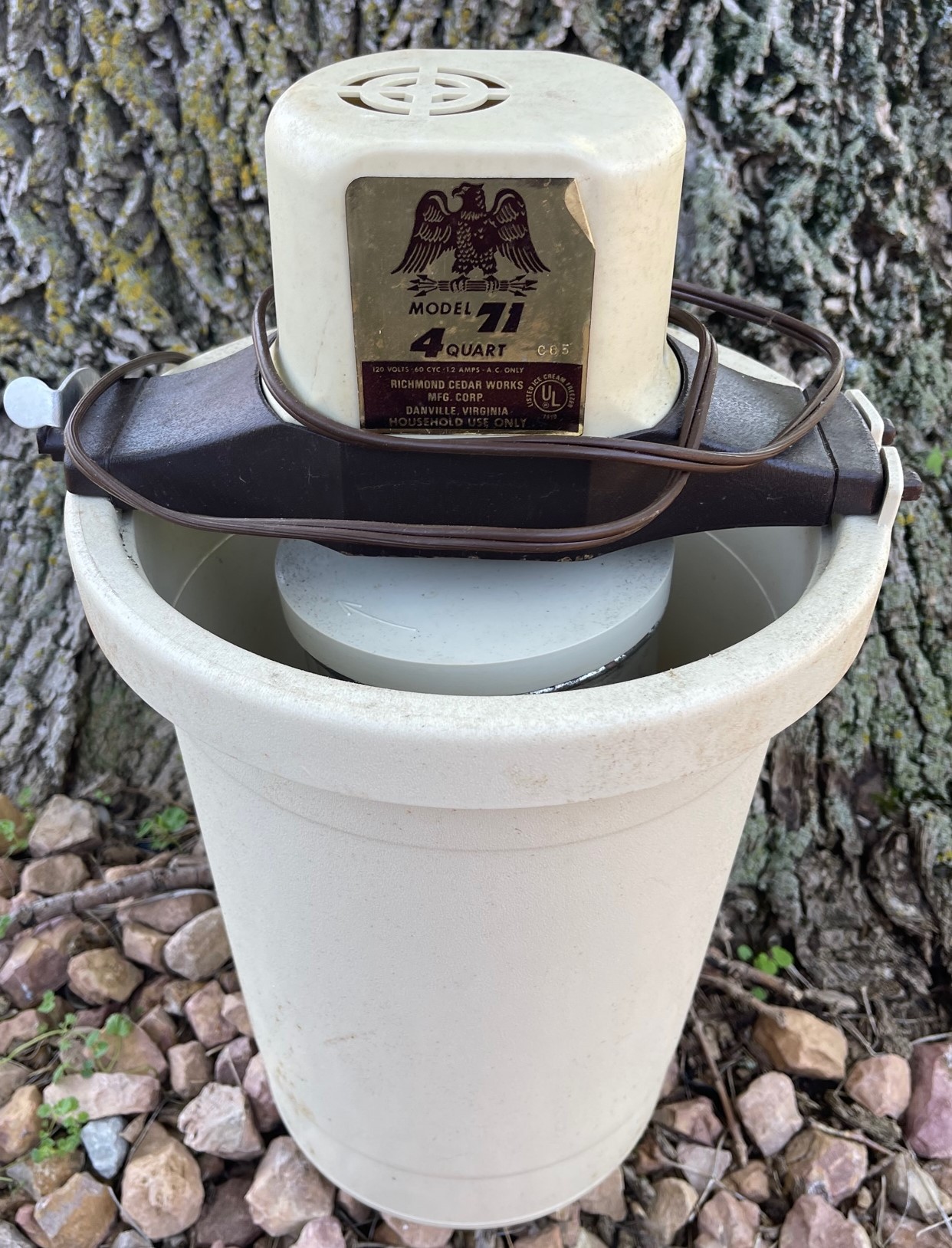 Richmond cedar works ice cream maker sale