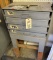 4 DRAWER HARDWARE CABINET ON STAND