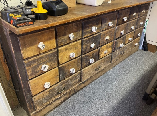 PRIMITIVE 25 DRAWER BASE CABINET