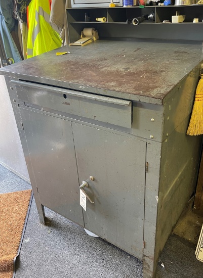 INDUSTRIAL SLANT TOP WAREHOUSE DESK